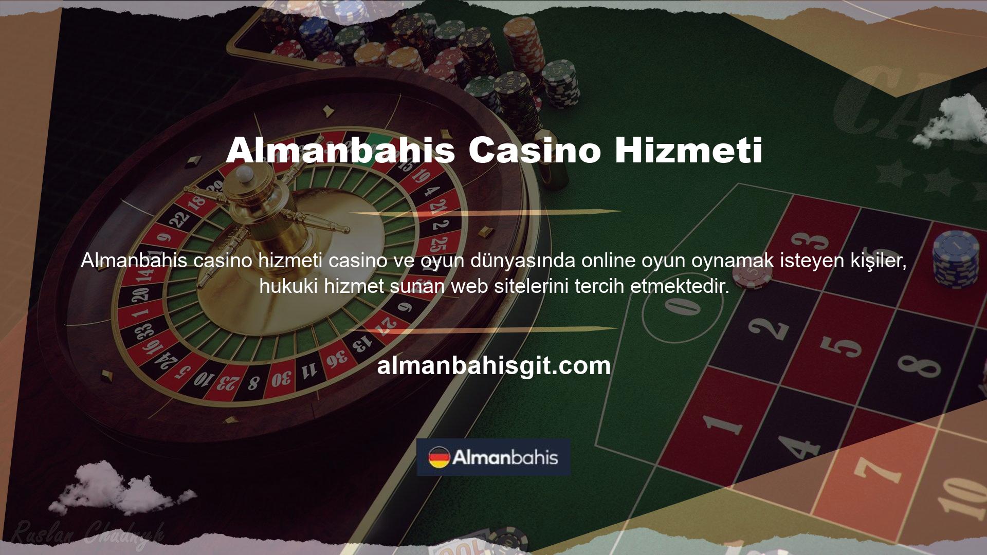 Almanbahis Giriş casino sitesi Avrupa ülkelerinde yasal casino hizmeti veren bir sitedir ancak Türkiye'de bulunmamaktadır