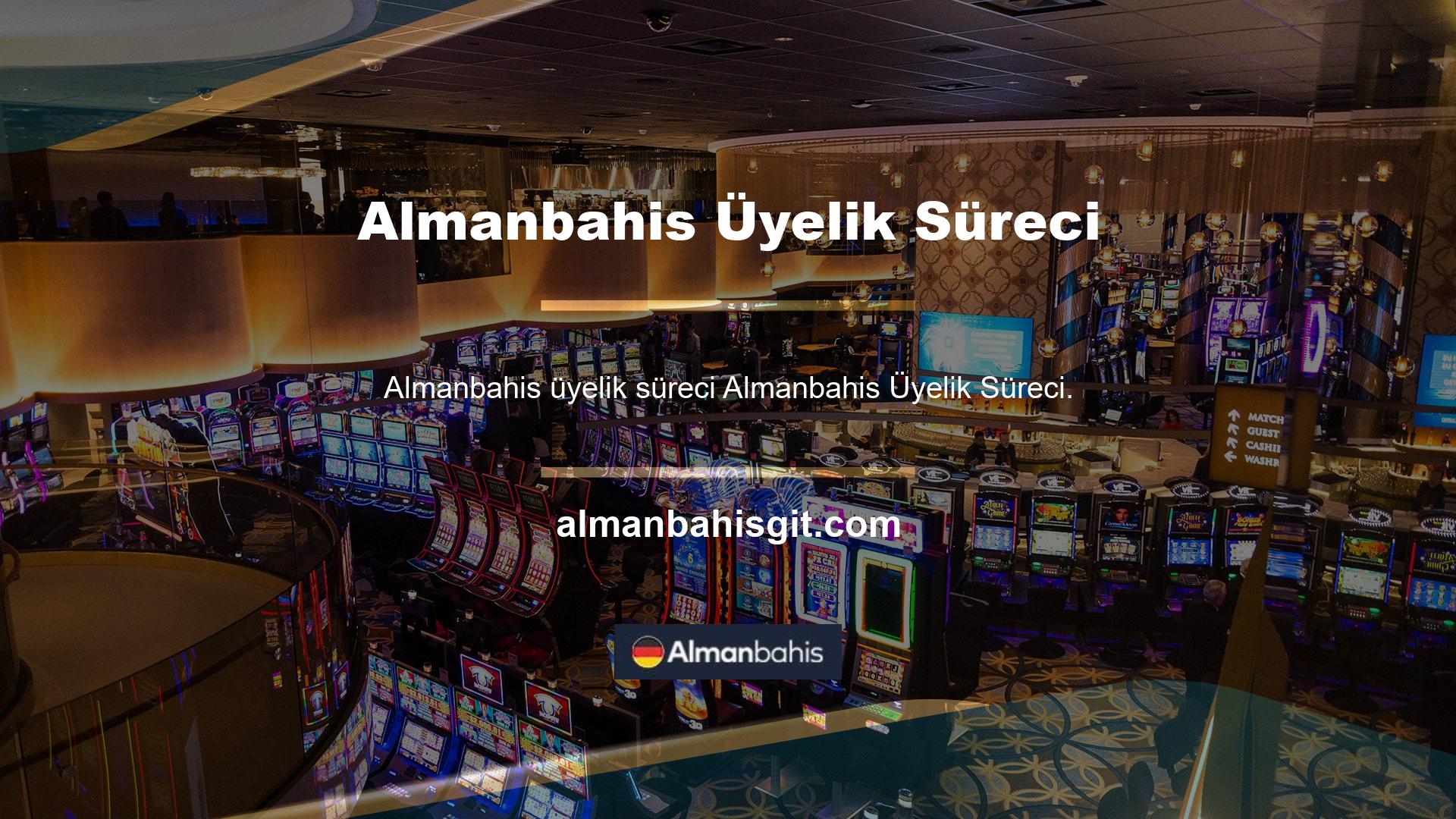 Almanbahis bugün en yaygın kullanılan yasadışı Almanbahis üyelik casino sitelerinden biridir ve kişisel kazançlar için en iyi adreslerden biridir